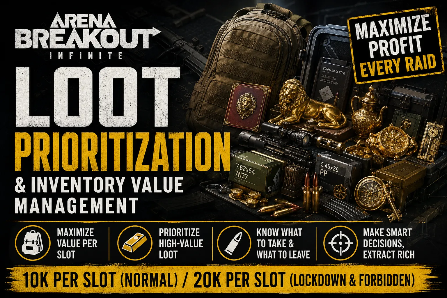ABI Loot Prioritization & Inventory Value Management