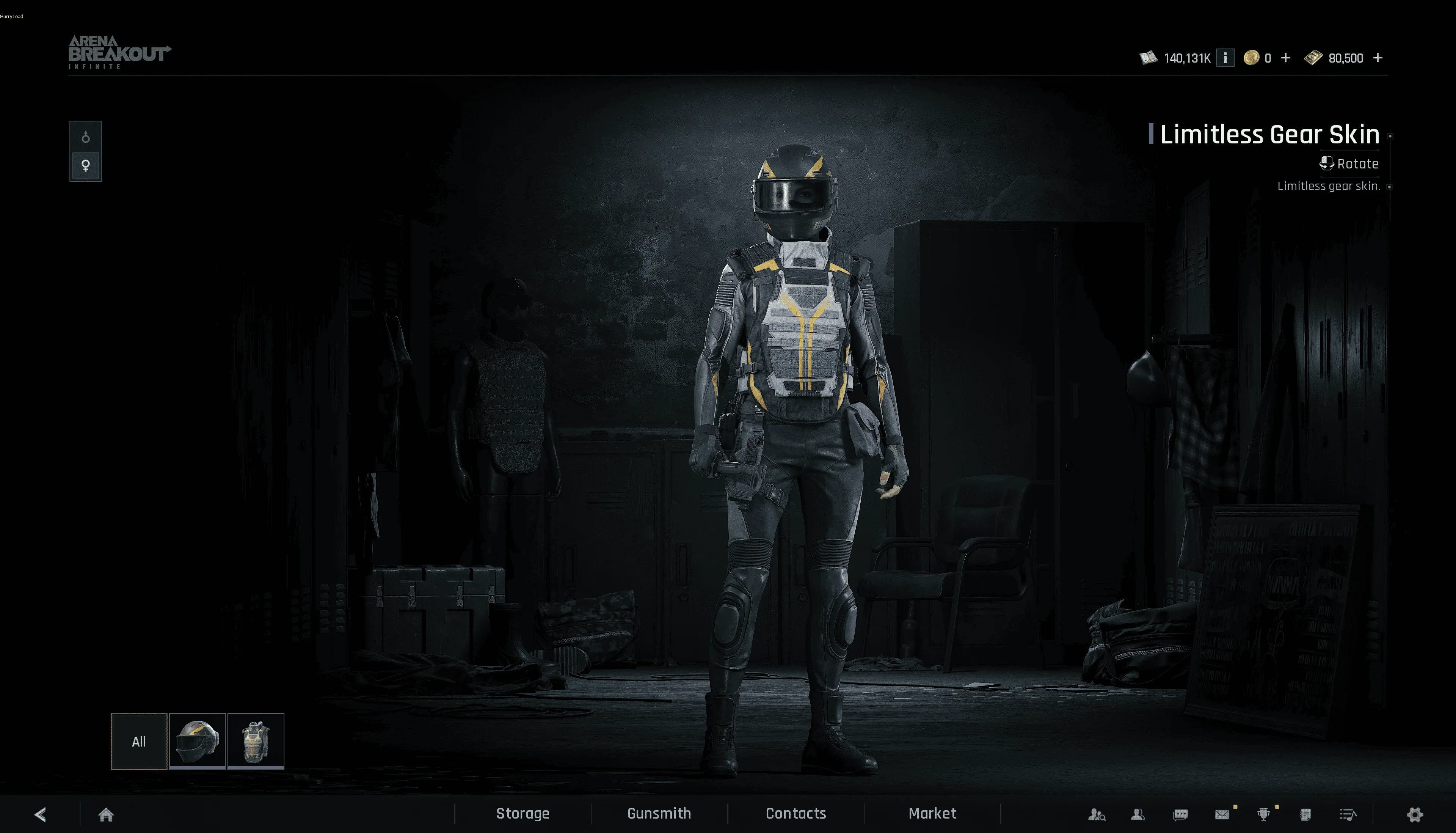 Limitless Gear Skin Set