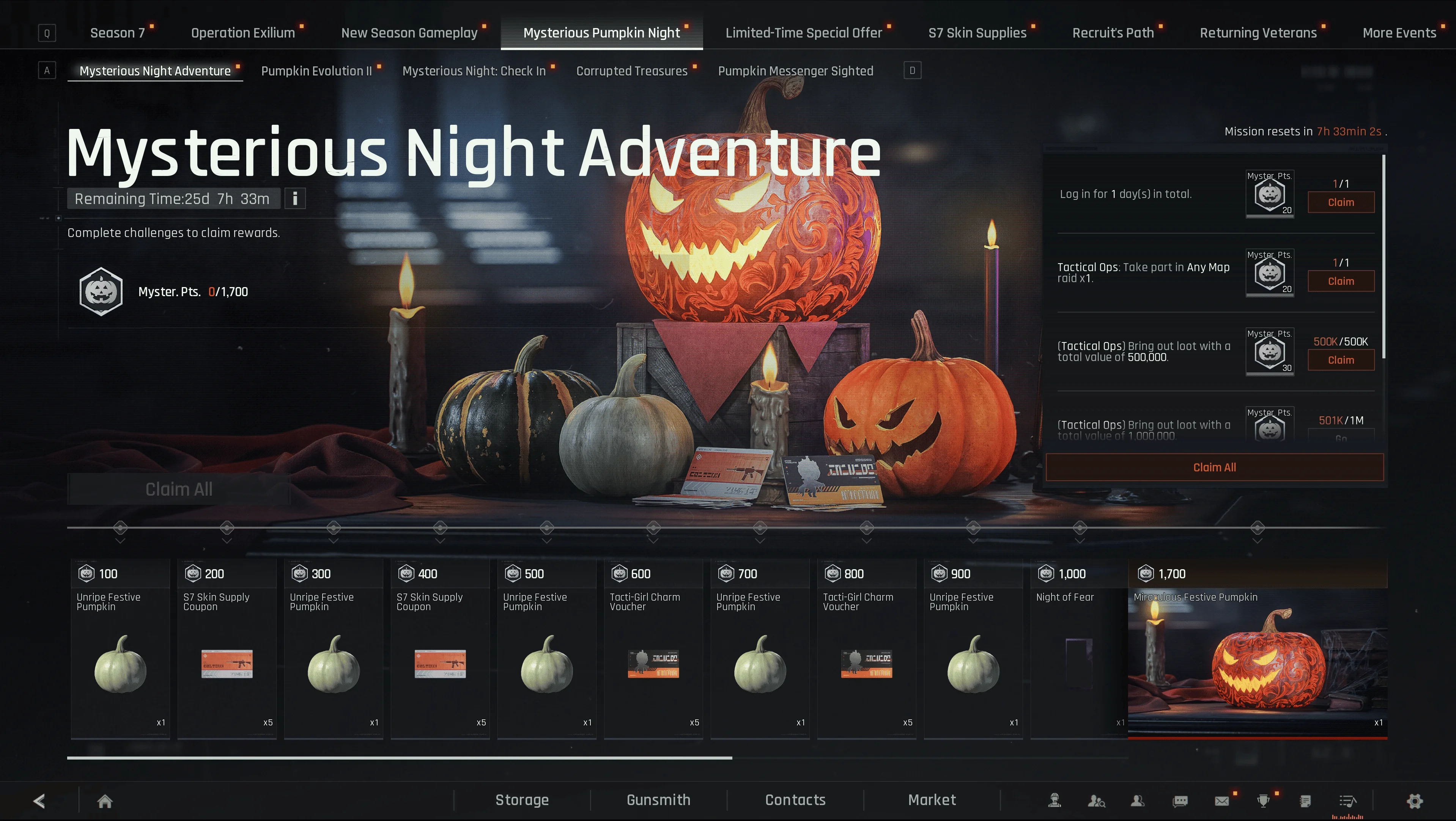 Pumpkin Missions
