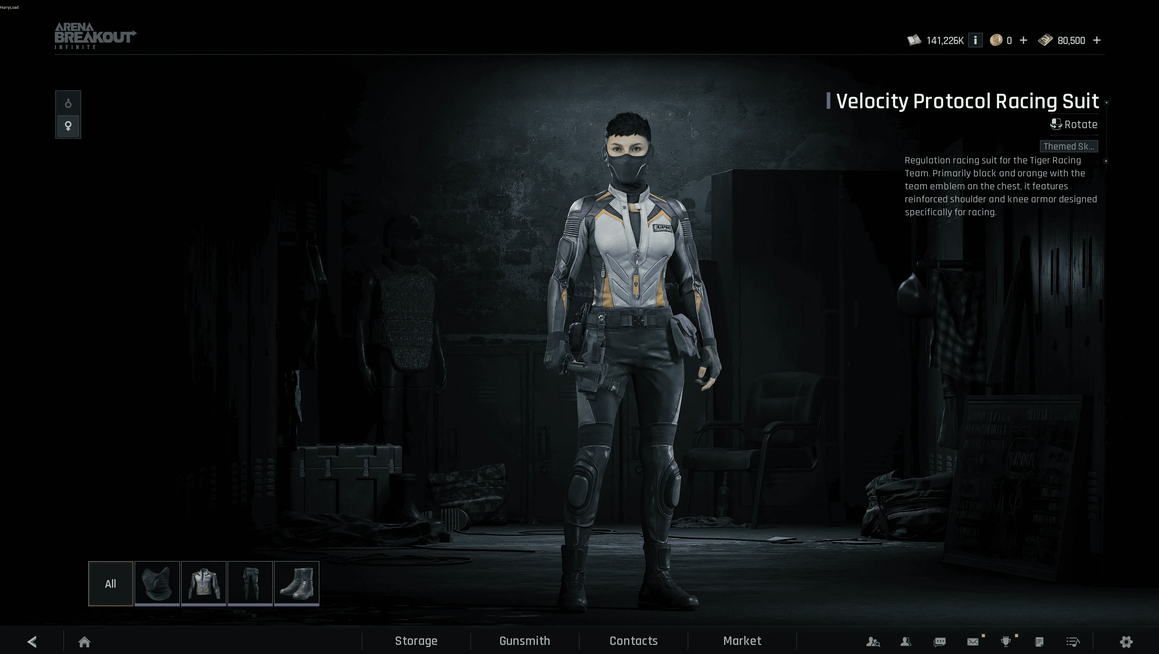 Velocity Protocol Racing Suit