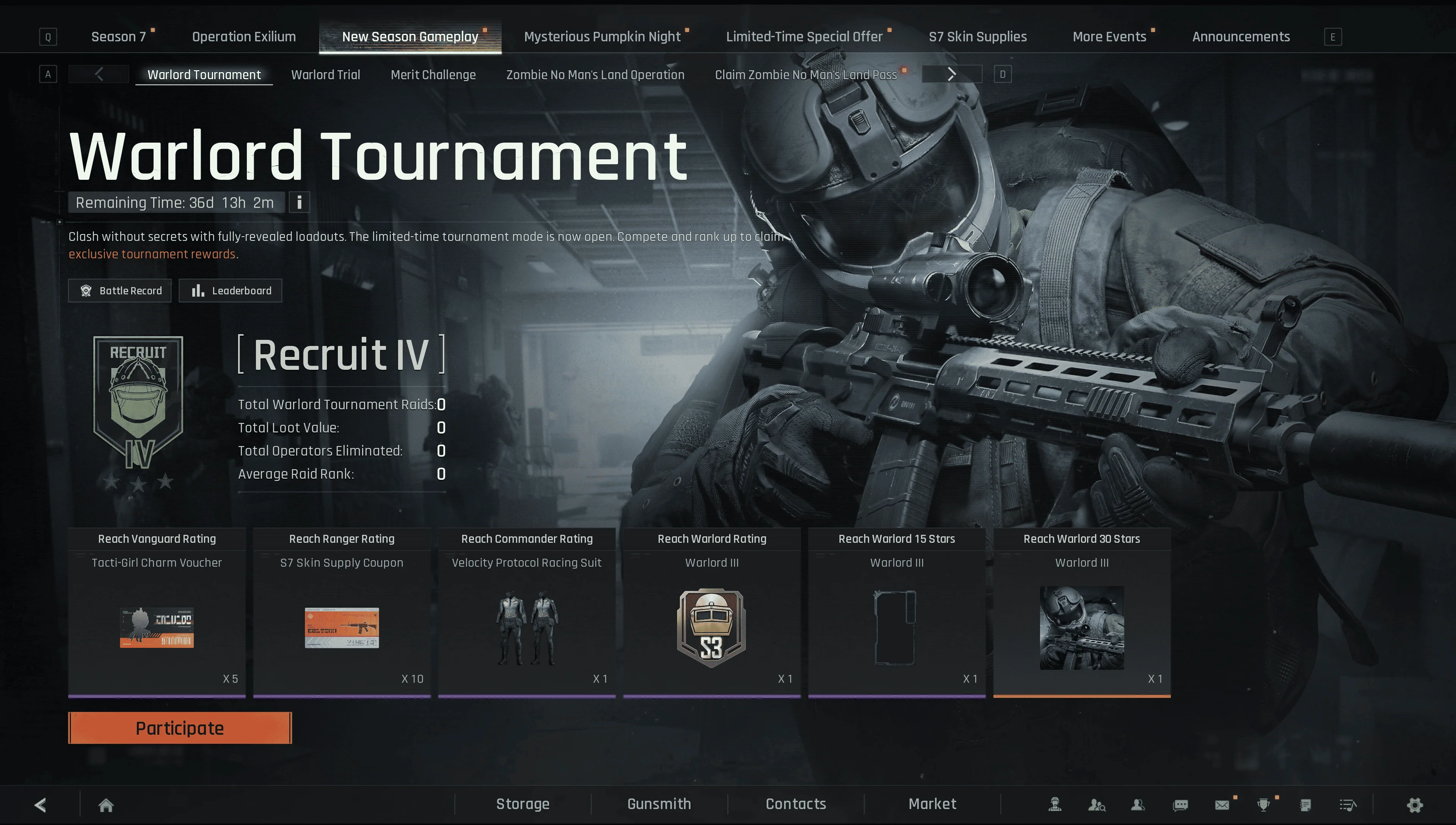 Warlord Tournament S7