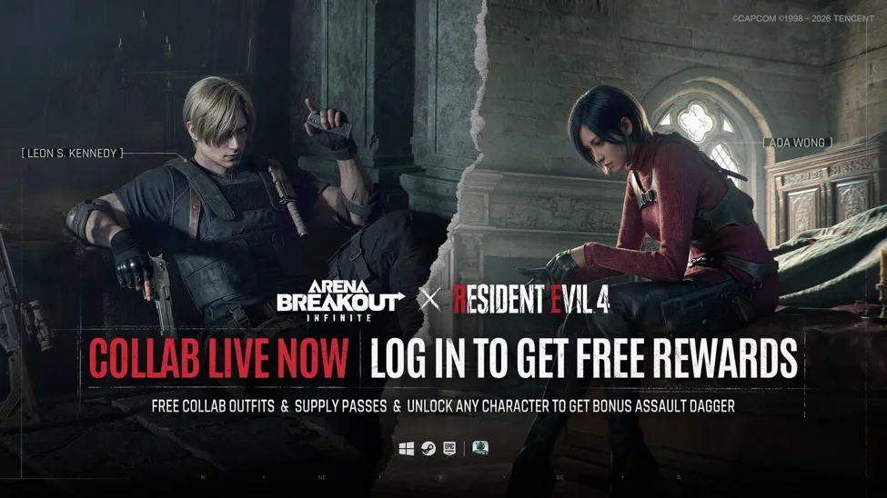 Resident Evil X Arena Breakout: Infinite Collab