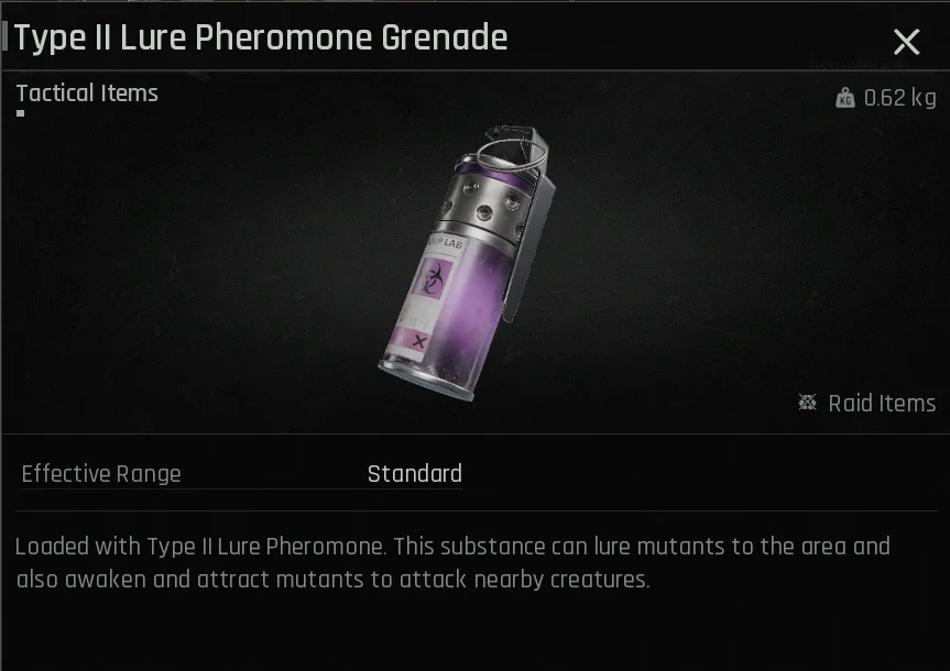 Lure Pheromone Grenades