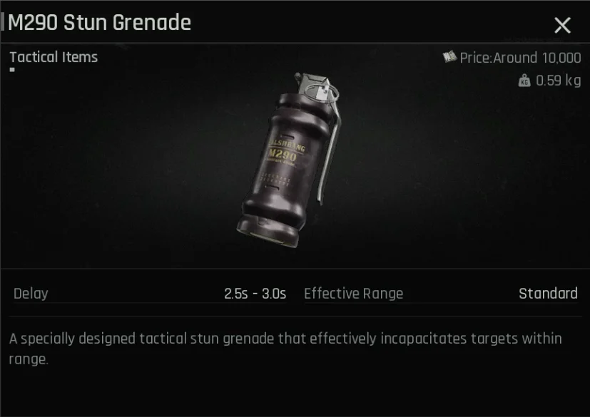 M290 Stun Grenade