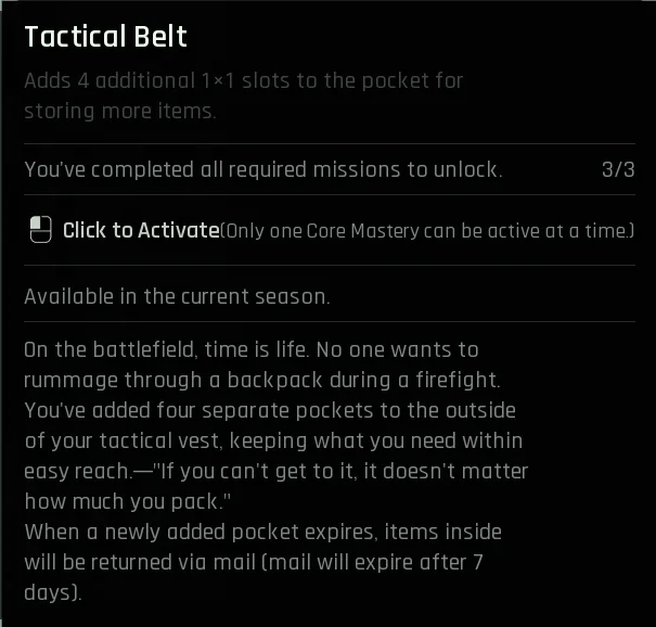 Tactical Belt