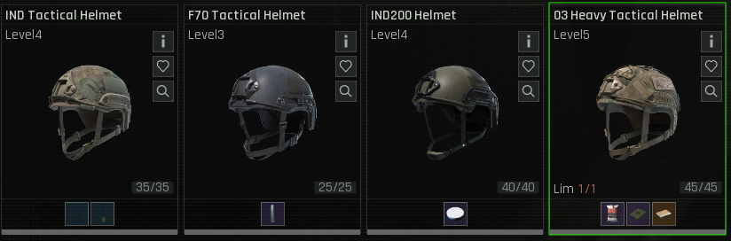 O3 Heavy Tactical Helmet