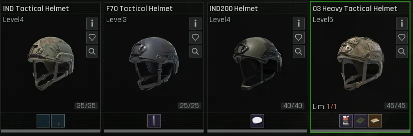 O3 Heavy Tactical Helmet
