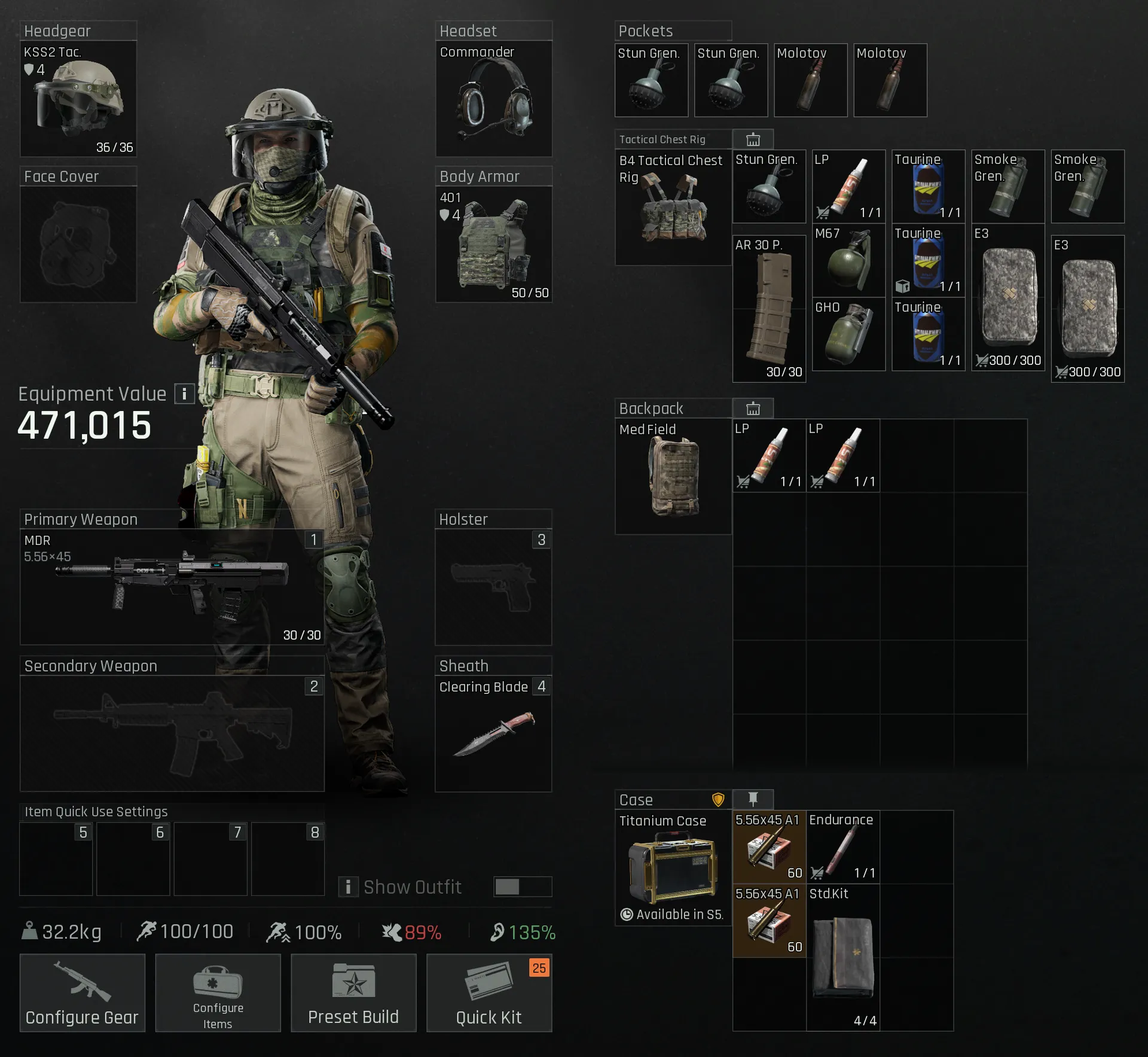 Balanced Utility Setup