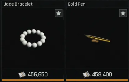 Golden Pens and Jade Bracelets