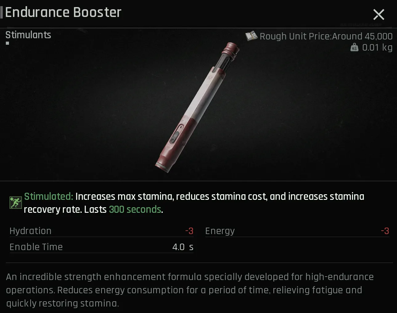 Endurance Booster