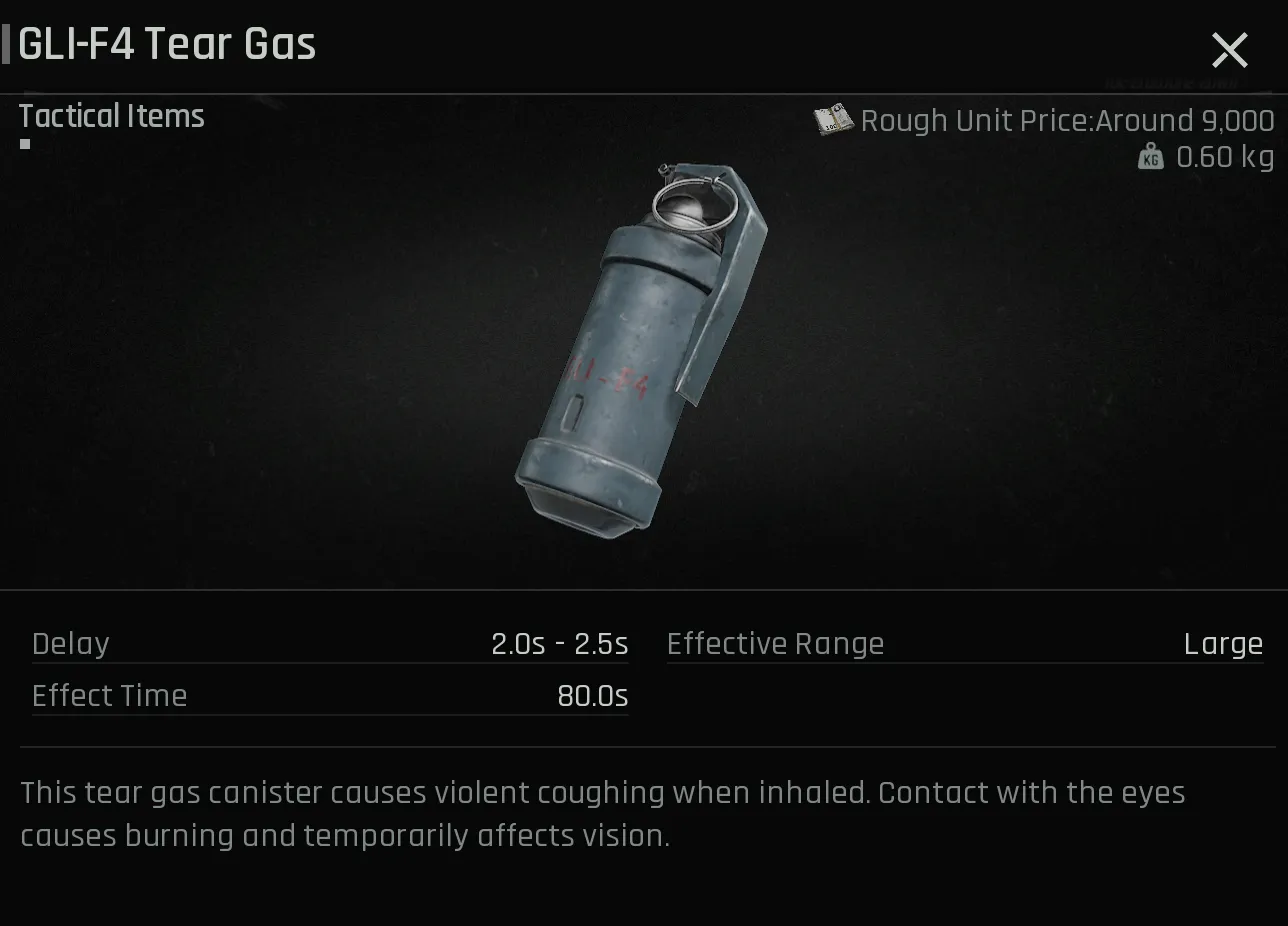 Tear Gas
