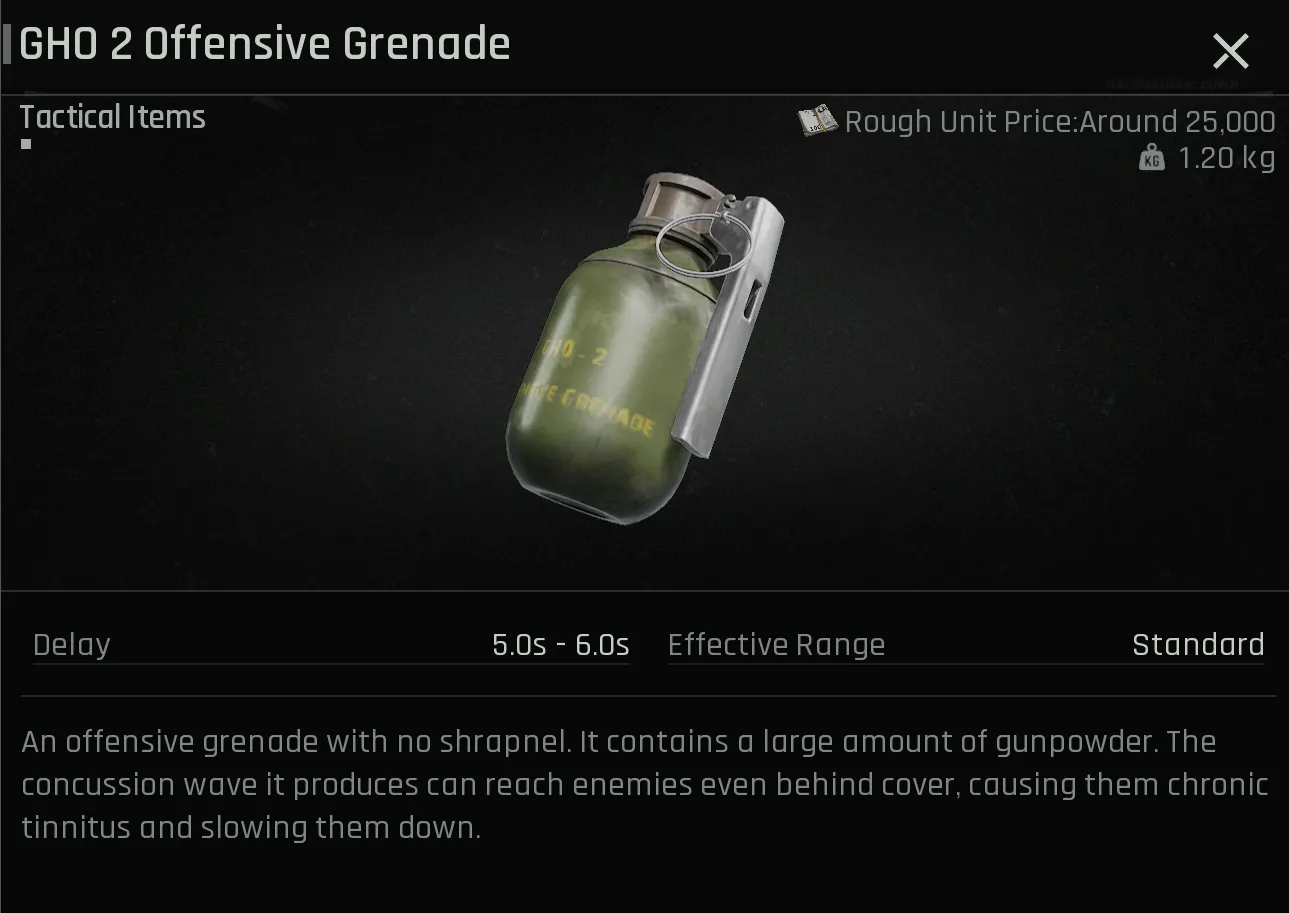 GHO Grenade