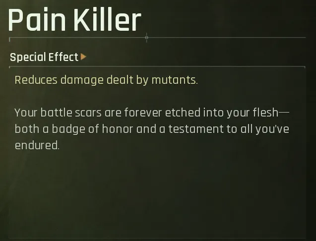 Pain Killer