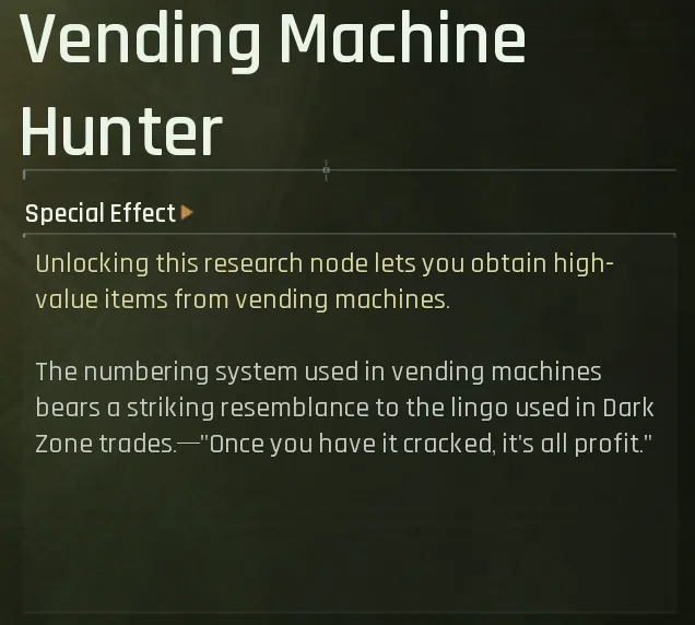 Vending Machine Hunter