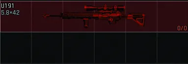 After removing pistol grip and mag