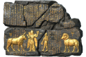 "Destiny" Gold Clay Tablet