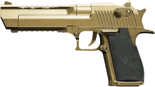 Gold Desert Eagle Pistol